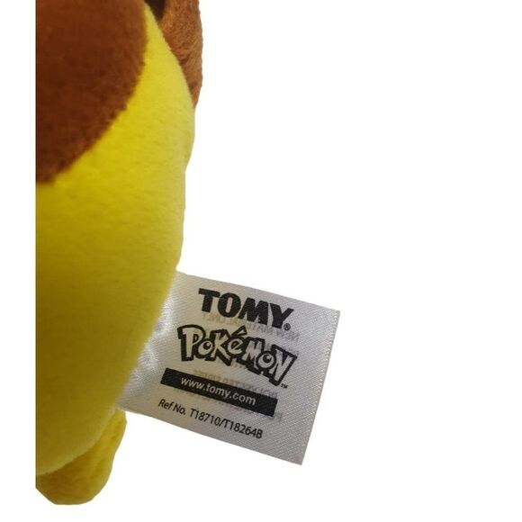 Pokemon Plush PIKACHU Smiling Waving Stuffed 9" Plushie Figure NWOT Tomy 2015 - Picture 5 of 6